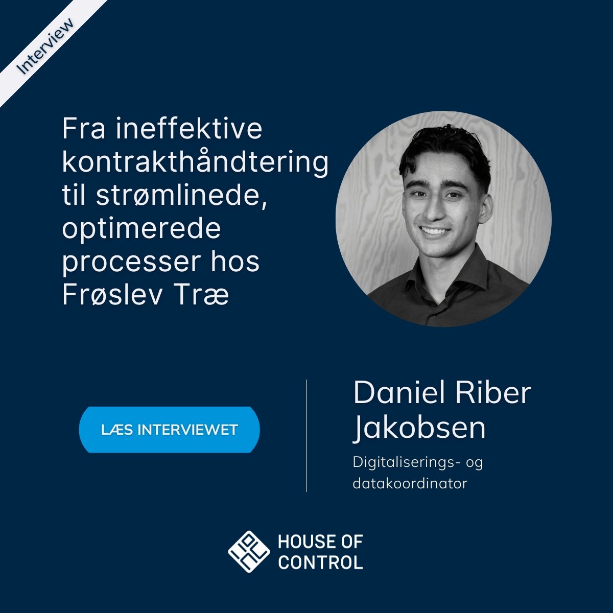 Daniel Riber Jakobsen - Digitaliserings- og datakoordinator  - Frøslev Træ
