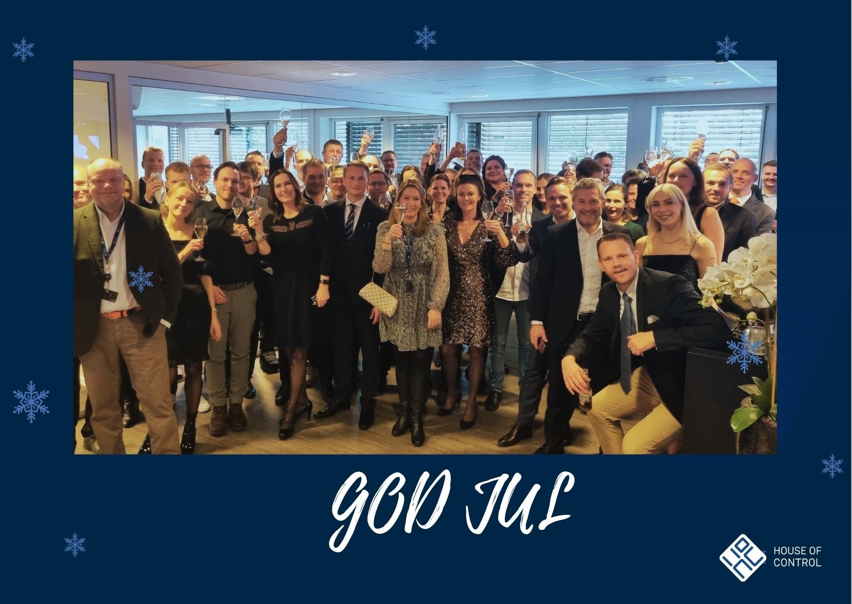 God jul fra oss i House of Control