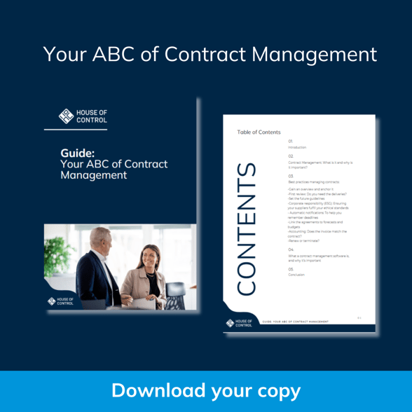Guide Contract Management