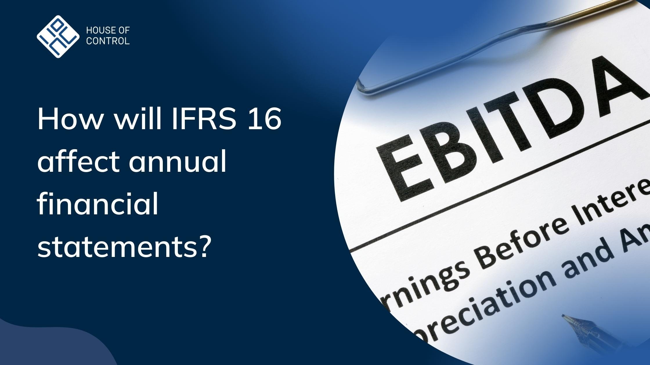 How will IFRS 16 affect annual financial  statements?-1