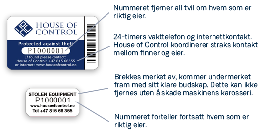 Tyverimerker Norge Tyverimerker Norge