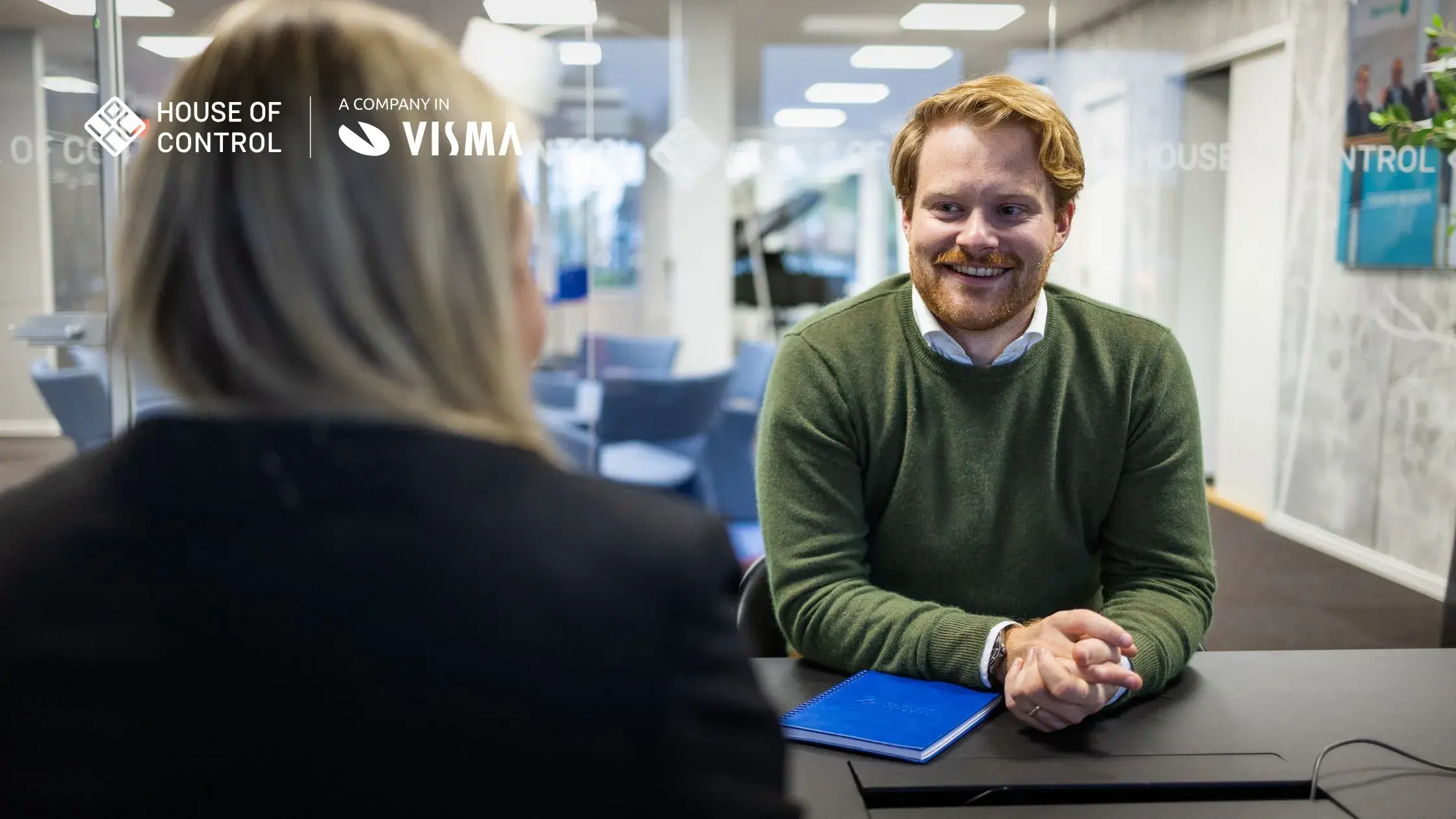 Portrait of Karl Oscar Rosli in a meeting
