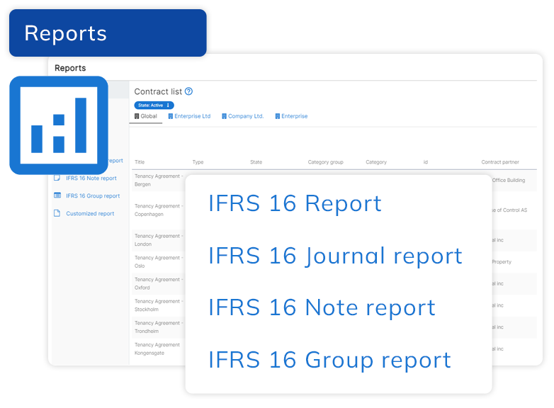 Simple IFRS 16 reporting