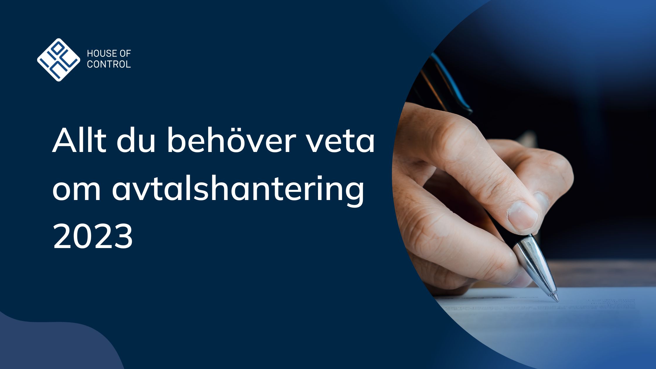 Allt du behöver veta om avtalshantering