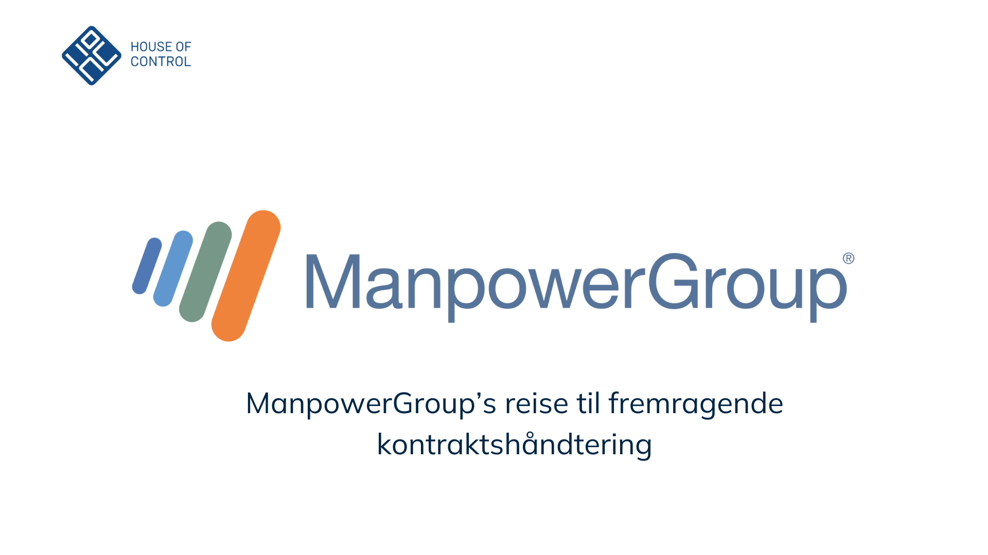 ManpowerGroup case study NO