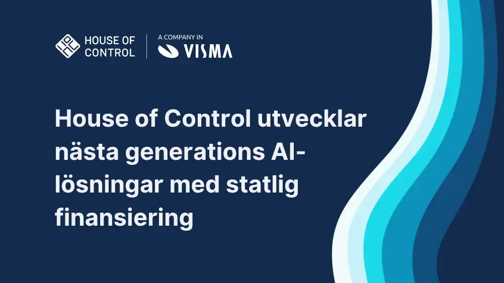 SkatteFUNN stödjer House of Control's AI-initiativ